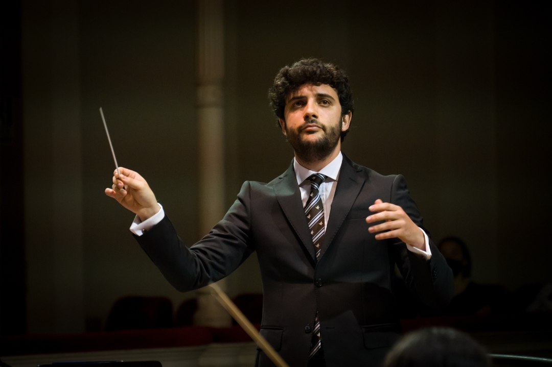 Fotografia del direttore d'Orchestra Pietro Consoloni
